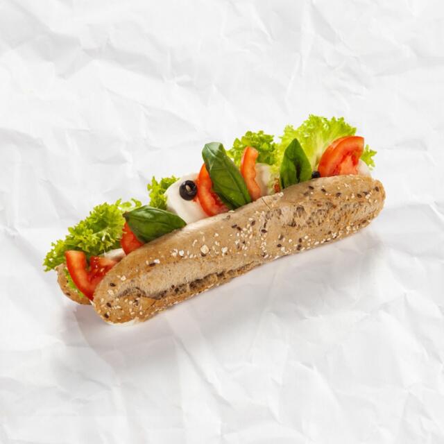 Bageta mozzarellová cereálna